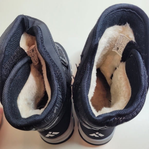 Mishansha Black Waterproof Snowboots Unisex Size 10 Toddlers 27 Euro - Picture 8 of 10